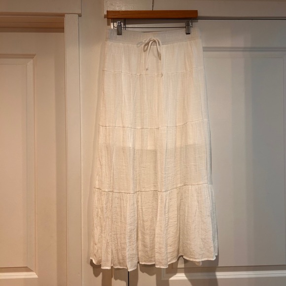 The General Good Dresses & Skirts - General Good Womens Fairy Tiered Midi Skirt Large Cottagecore Prairie Ethereal